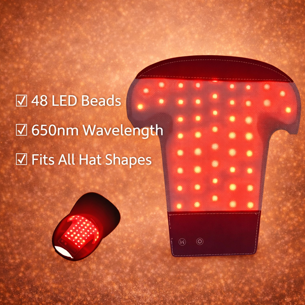 Red Light Hair Growth Hat