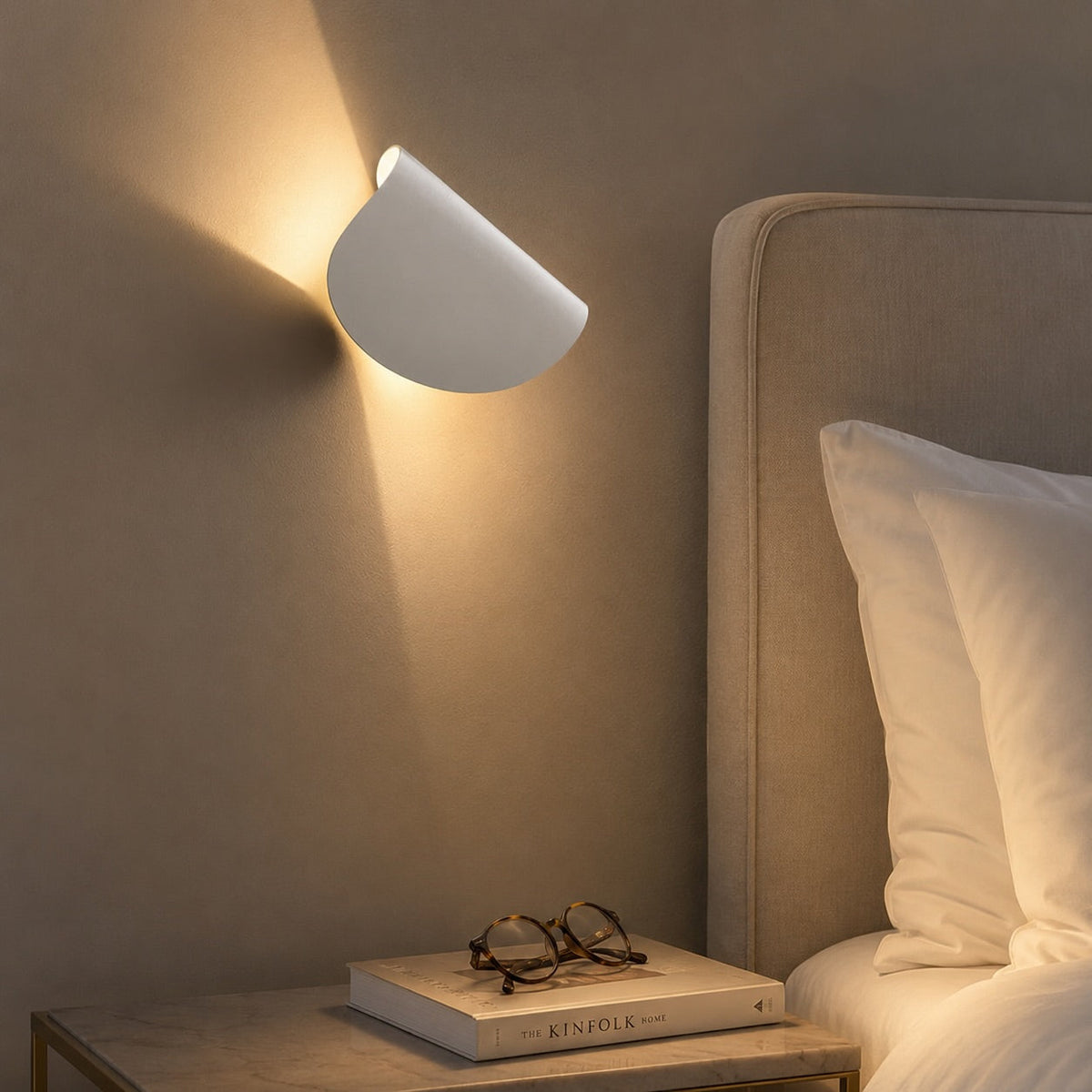 Aluminium Up Down LED Wall Light 700 Lumen Hardwired Compact Wall Washer