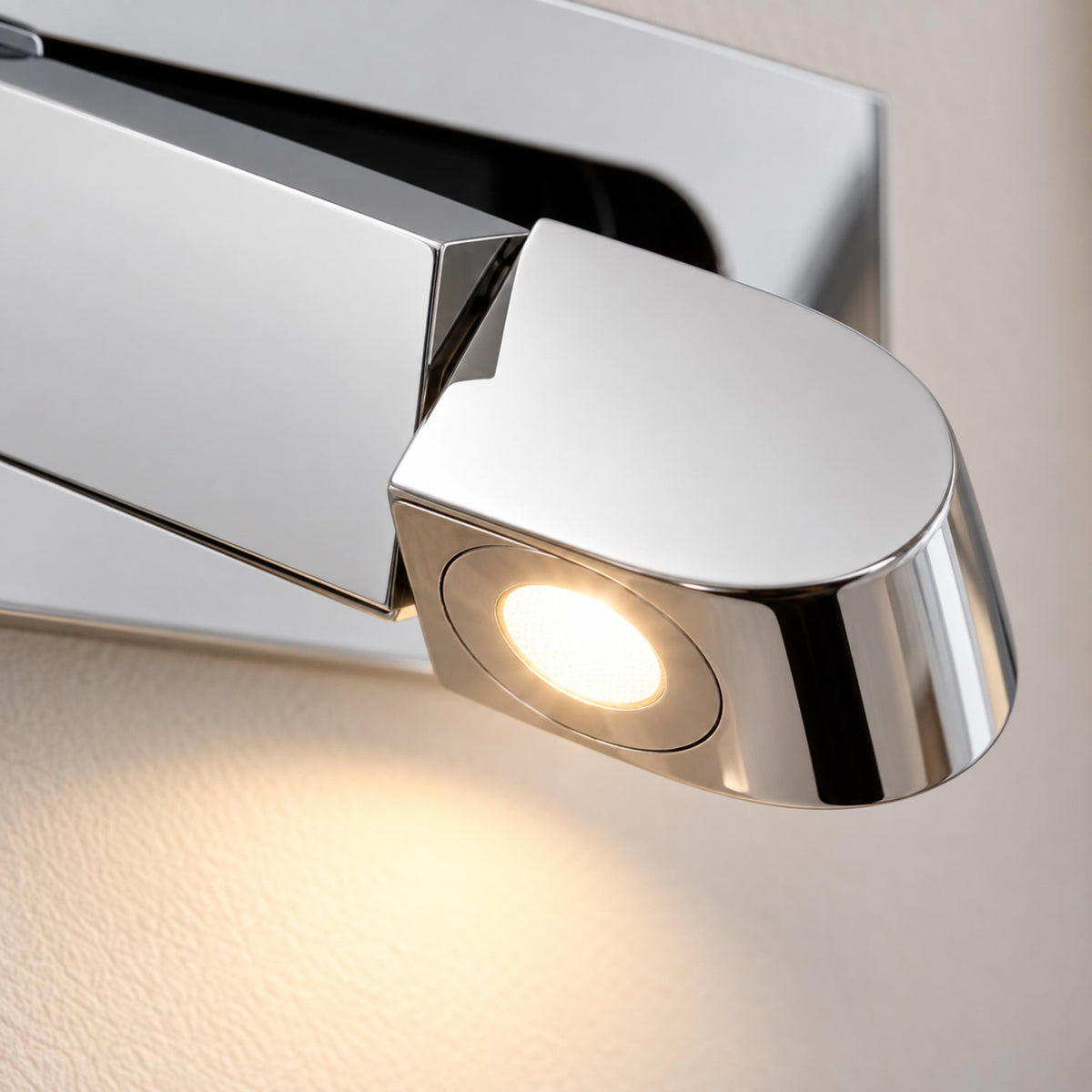 Aluminium LED Bedside Reading Wall Light Adjustable Triac Dimmable Six Finishes