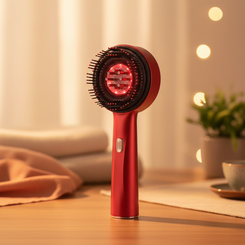 Red Light Hair Growth Scalp Massager