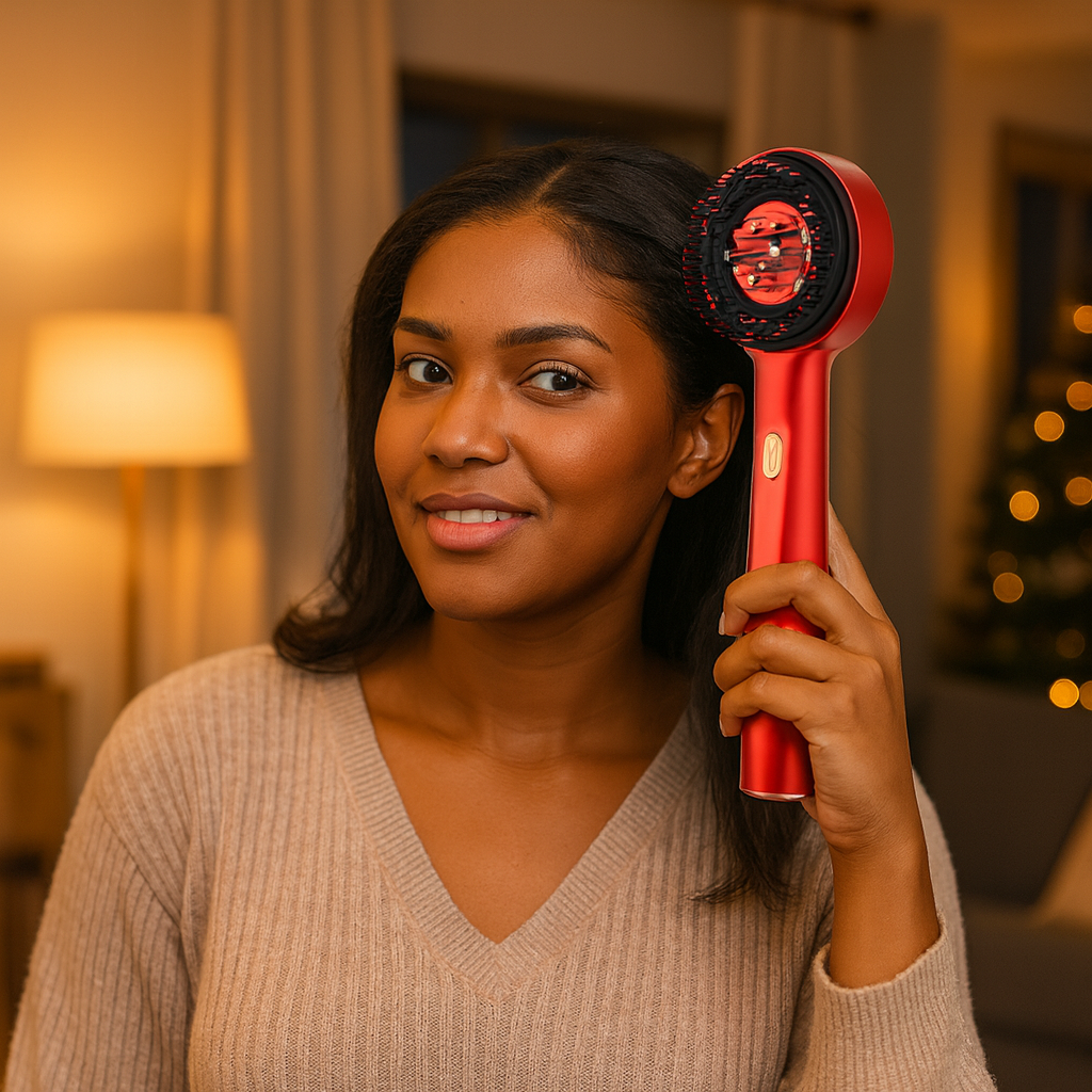 Red Light Hair Growth Scalp Massager